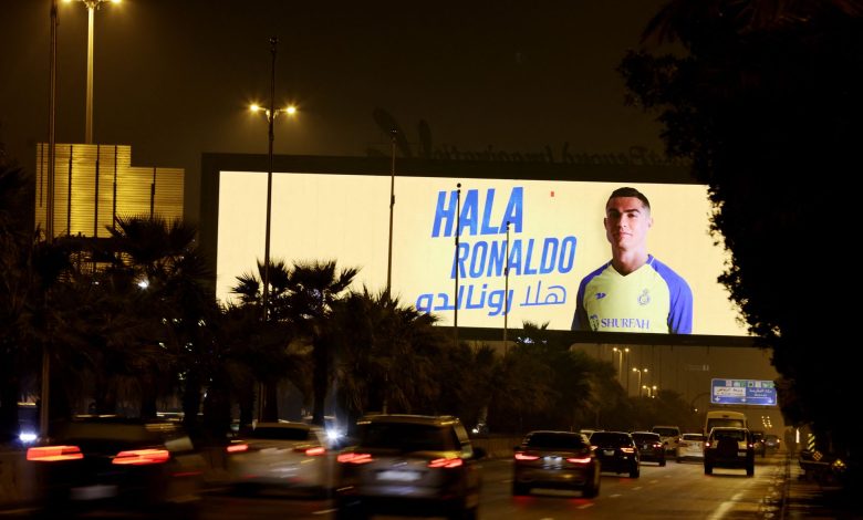 Cálida bienvenida para Cristiano Ronaldo en Arabia Saudita