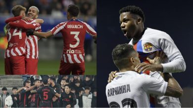 Copa del Rey: Barcelona y Atlético Madrid triunfan y logran su pase a octavos