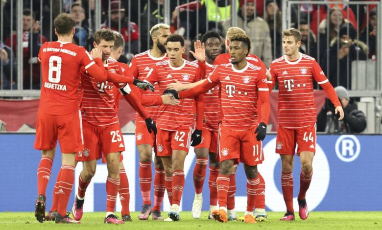 Bayern vuelve a la cima con goleada sobre Union Berlín