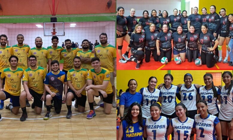 Rebeldes y LCU campeones de la Liga Ceibeña de Voleibol