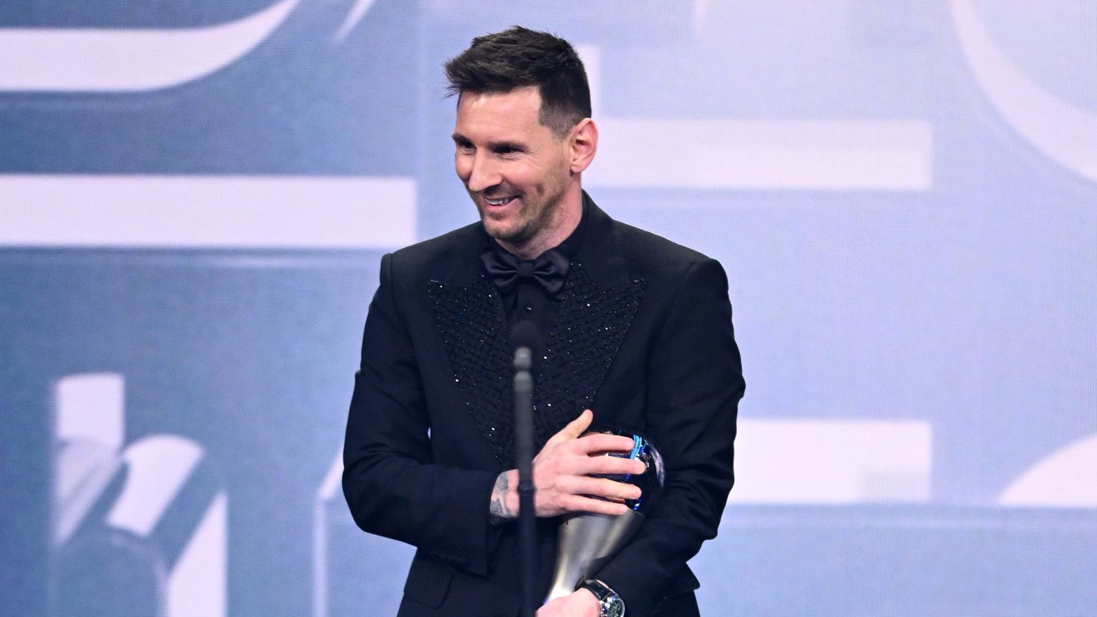 El argentino Leo Messi se lleva el premio The Best 2022