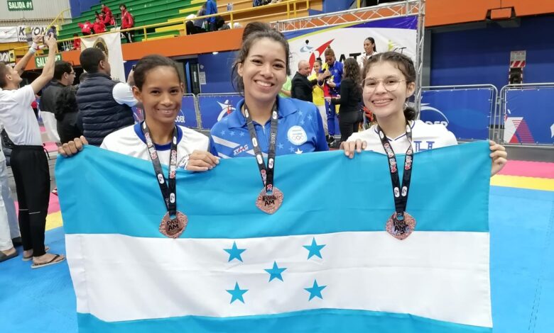 Taekwondo hondureño gana tres bronces en Panam Series