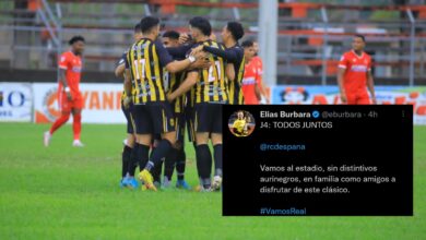 Elías Burbara hace un llamado a la afición aurinegra: “Vamos al estadio”