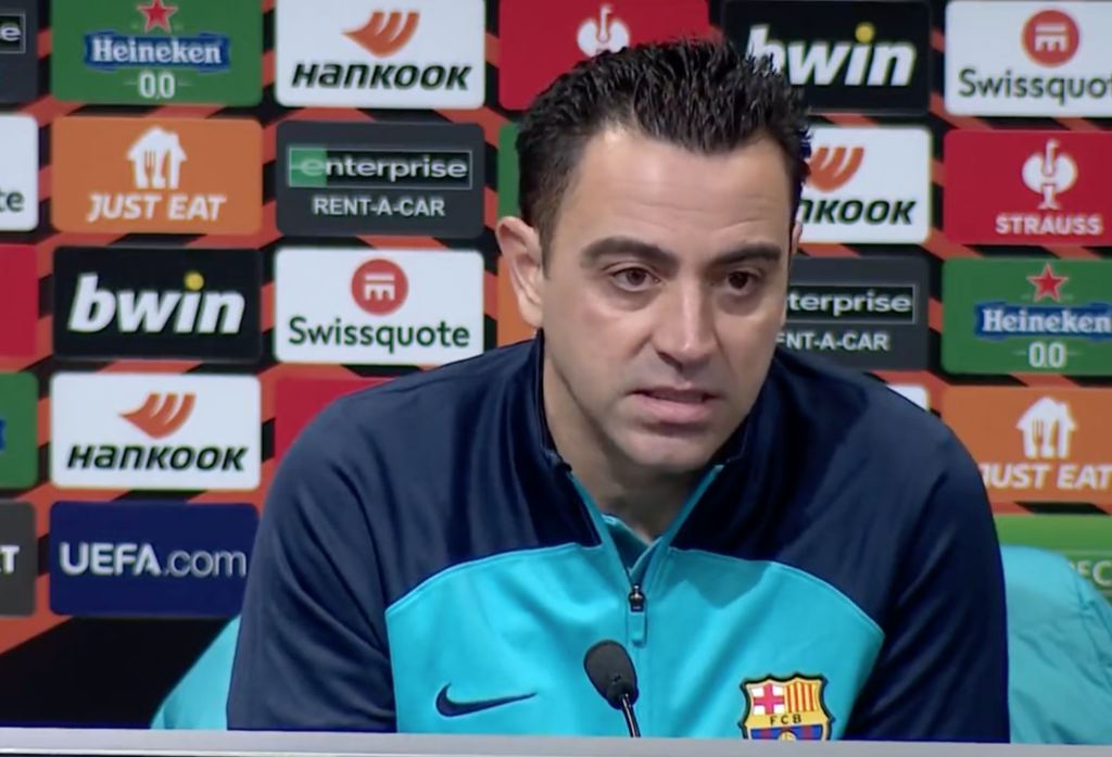 Xavi confirma las claves del Barcelona para vencer al United en la vuelta de Europa League