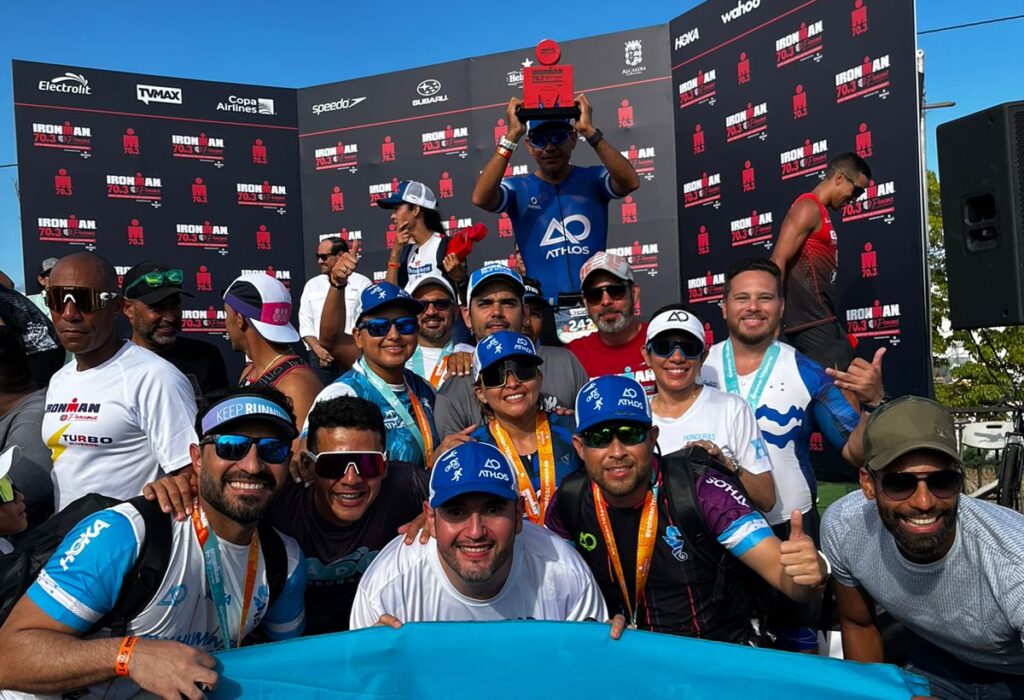 Athlos se trae el quinto lugar del Ironman 70.3 Panamá