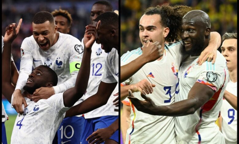 Francia y Bélgica muestran su clase; Polonia decepciona en UEFA