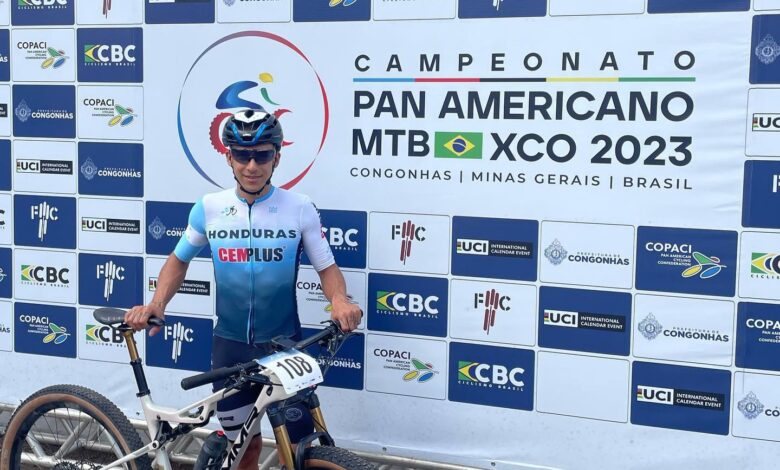 Honduras presente con Luis López en Panamericano de MTB XCC y XCO en Brasil