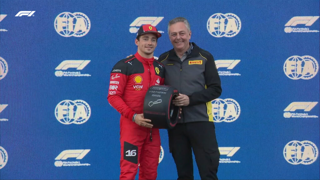 Leclerc vence a Verstappen y logra tercer pole en GP de Azerbaiyán
