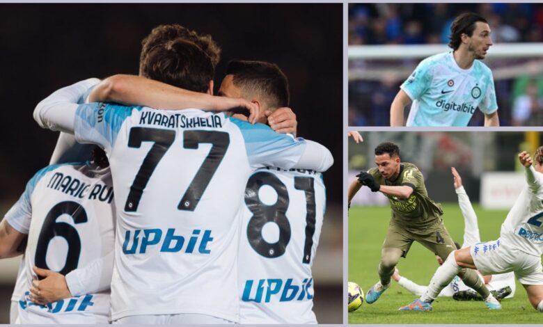 Napoli da un paso firme por el Scudetto; Inter y Milan dejan ir puntos