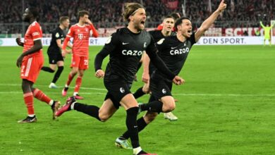 SC Freiburg da el batacazo y se baja al FC Bayern de la POKAL