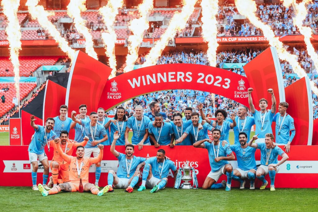 El City de Pep a un título del triplete tras ganar la FA Cup