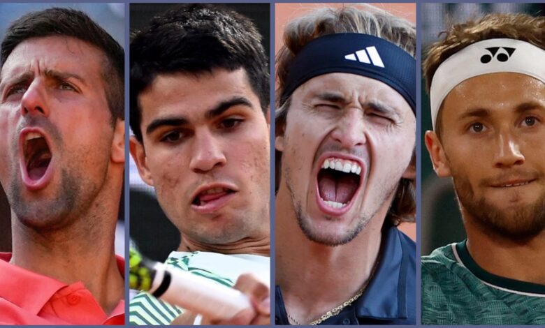 Vaya semifinales a vivir en Garros con los mejores dentro