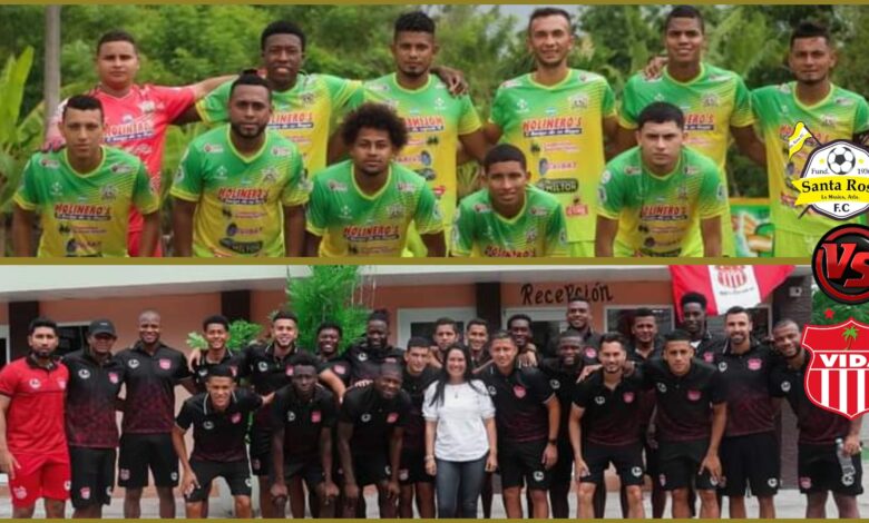FC Santa Rosa se enfrentara al CDS Vida en un partido amistoso