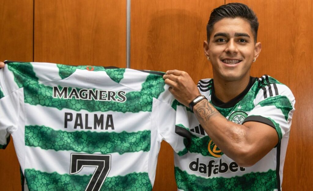 Luis Palma es nuevo jugador del Celtic Football Club de Escocia