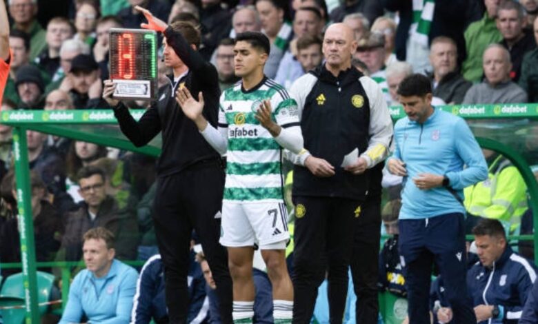 Luis Palma debuta en la goleada del Celtic sobre el Dundee