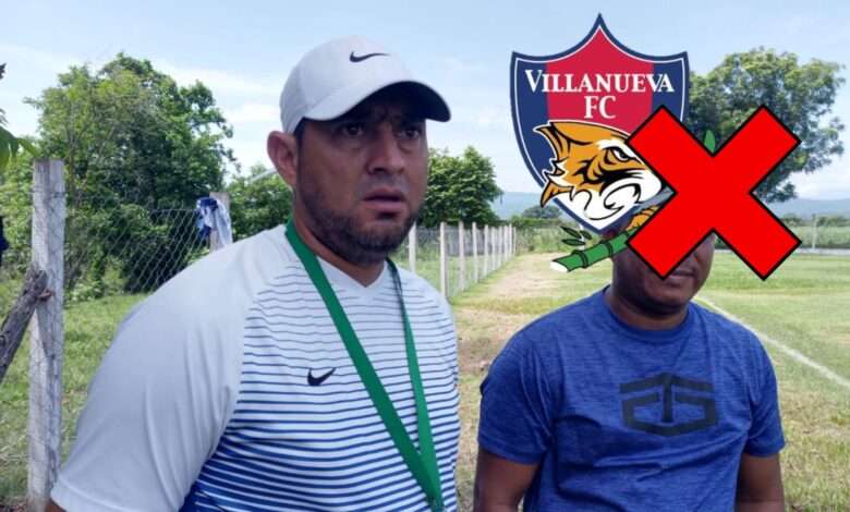 Villanueva FC despide al técnico Eder Muñoz en el Ascenso