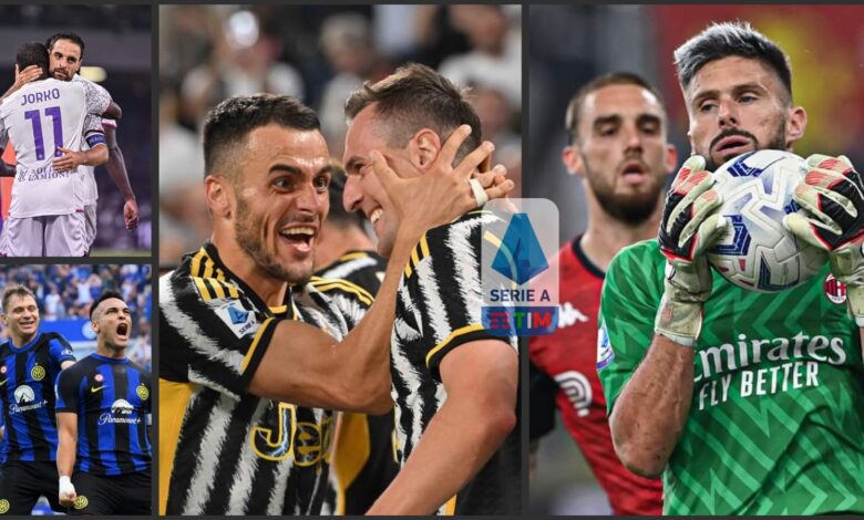 Serie A: AC Milan y Juventus sonríen en la jornada de Giroud