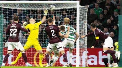 El Celtic de Luis Palma cae por segundo juego consecutivo en liga
