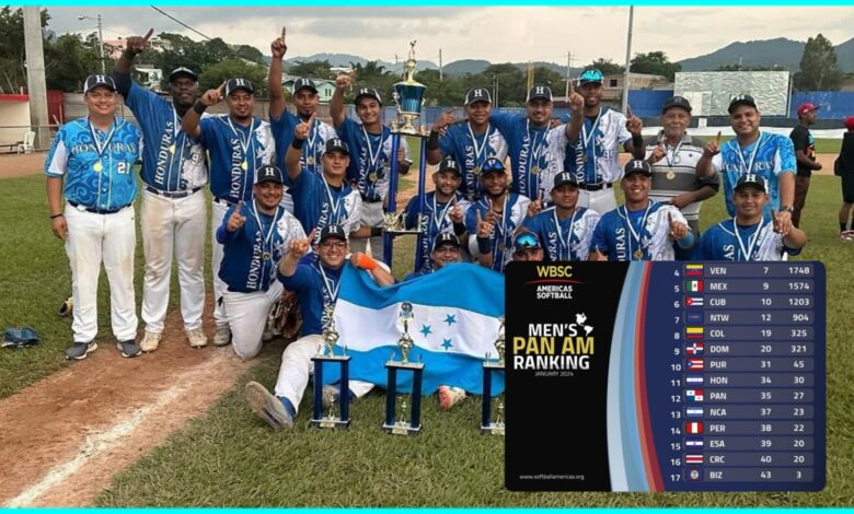 Honduras escala en el ranking panamericano de softball