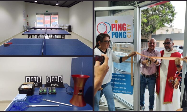 Nace Ping Pong City como una alternativa para el tenis de mesa