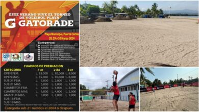 Mañana inicia el Torneo de Voleibol Playa Gatorade 2024