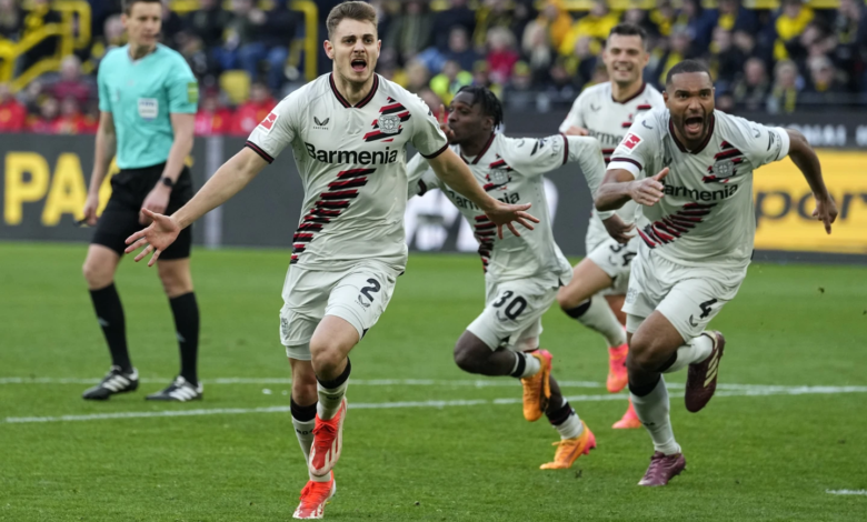 El Leverkusen sobrevive a un buen Dortmund y sostiene el invicto