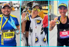 Hondureños participan en la maratón de Boston 2024
