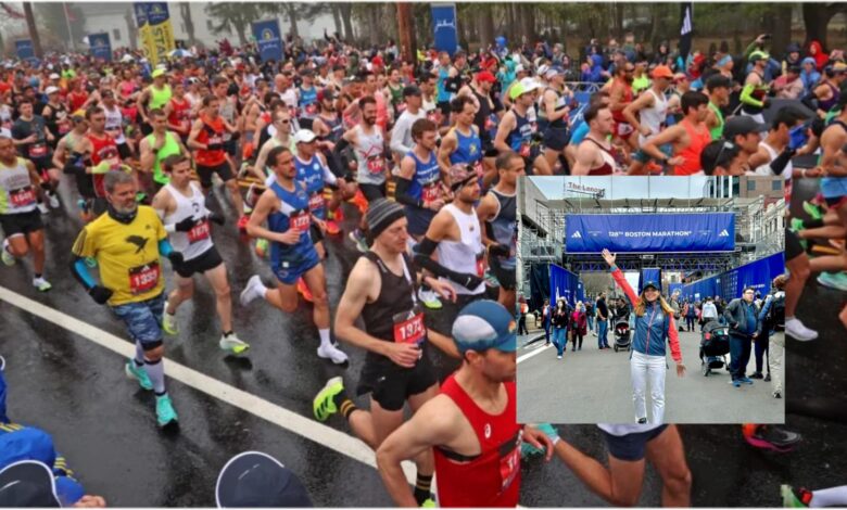 La catracha Mariajosé Castro lista para correr la maratón de Boston 2028