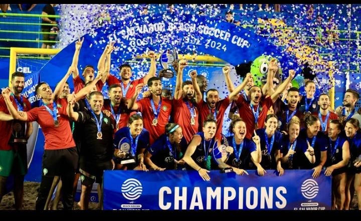 Marruecos y EUA, campeones del Beach Soccer Cup 2024