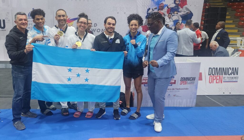 Taekwondo catracho se luce en el Open G1 de República Dominicana