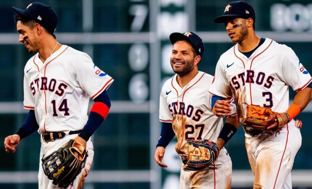 Astros gana serie a los Atléticos con hit y carrera de Mauricio Dubón