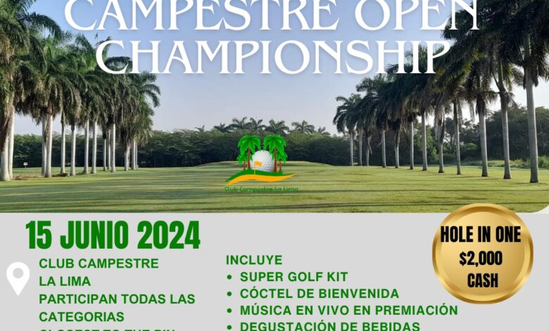 Se viene el Campestre Open Championship 2024