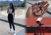 Kendy Rosales impone récord nacional en 200 metros planos