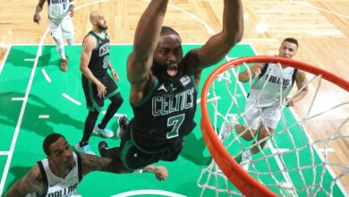 Boston Celtics mas cerca del título tras poner 2-0 las finales de la NBA