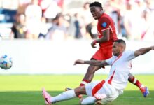 Canadá vence a Perú con golazo de Jonathan David