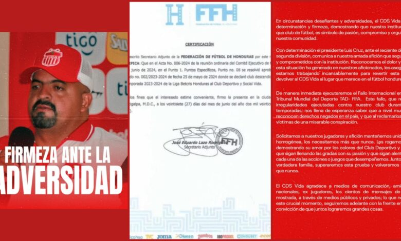 FFH aprueba acuerdo de descenso del CDS Vida