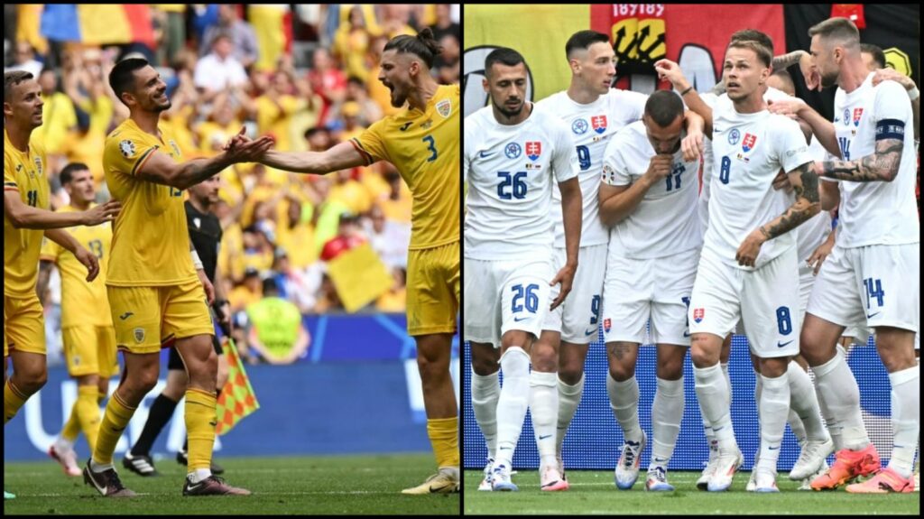 Rumania y Eslovaquia dan fuertes batacazos en la EURO 2024