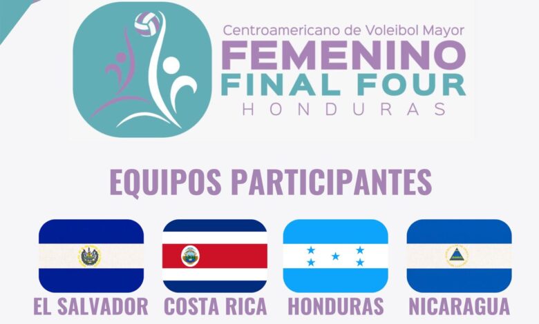 Se viene el Final Four de Voleibol Mayor Centroamericano Femenino