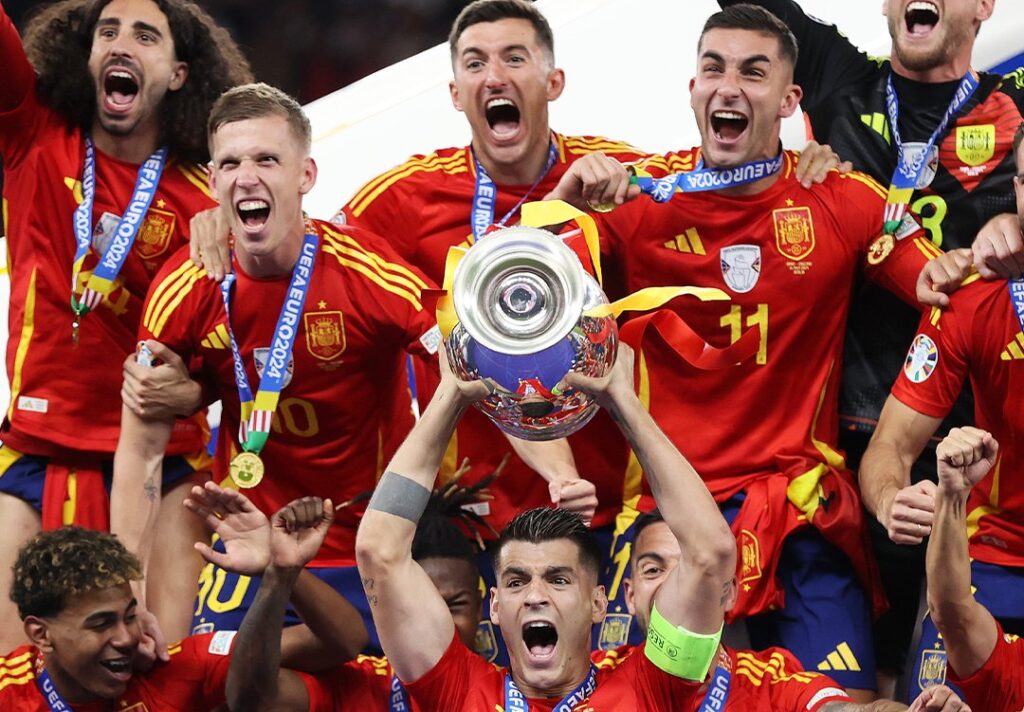 España, la mas ganadora de la EURO tras vencer a Inglaterra