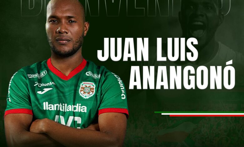 Juan Luis Anangonó ya es presumido por el CD Marathón